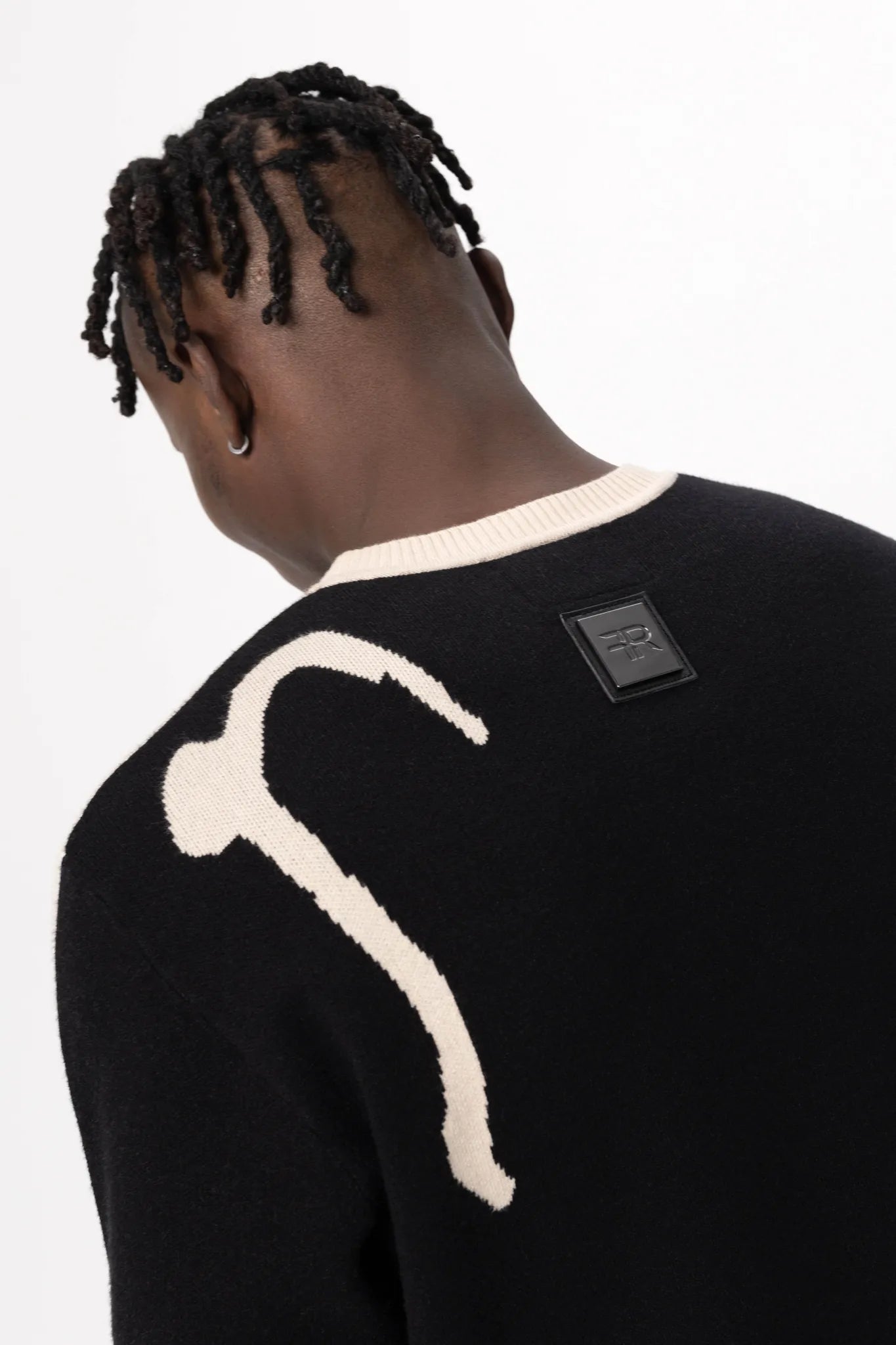 Jacquard Fin Pullover