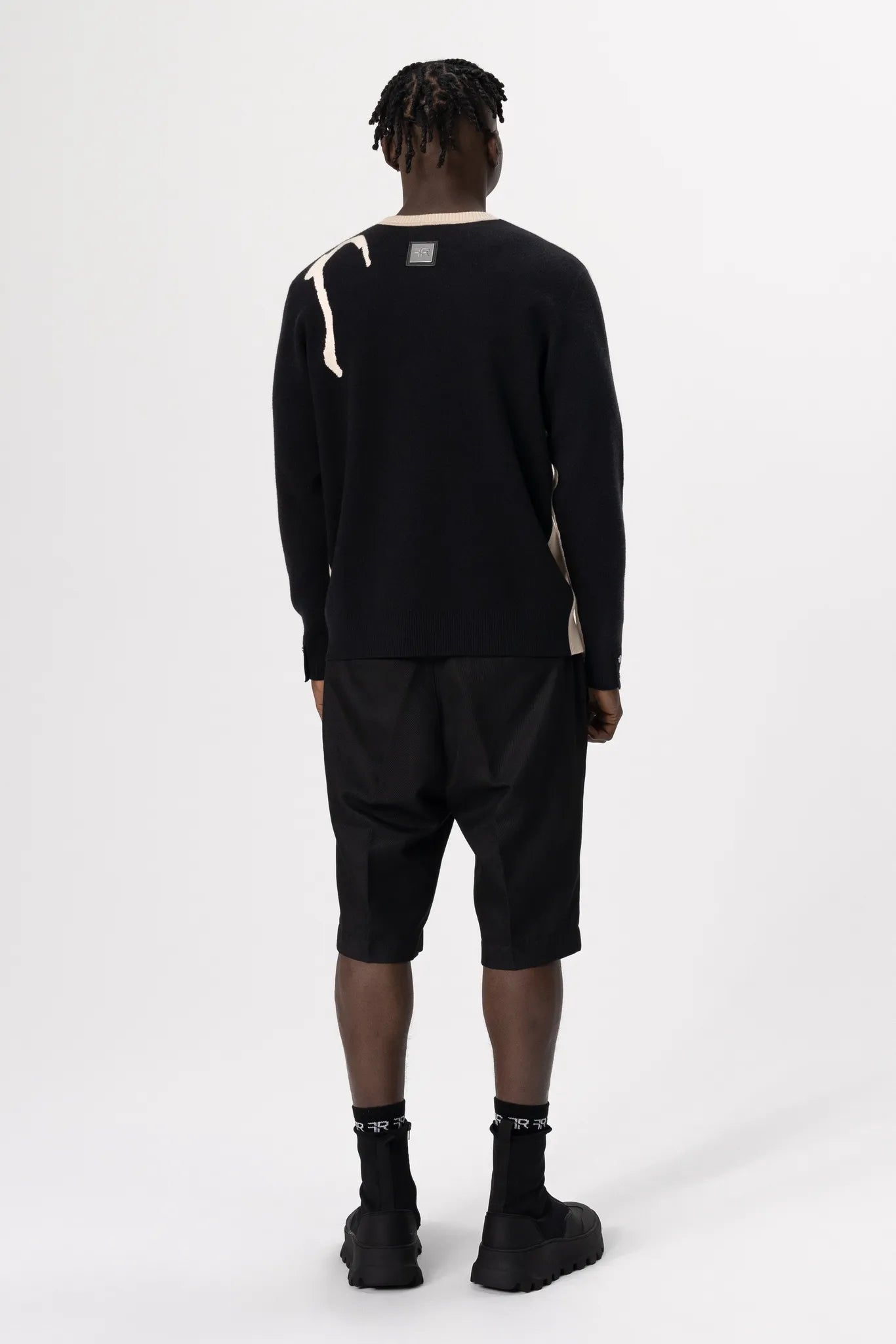 Jacquard Fin Pullover