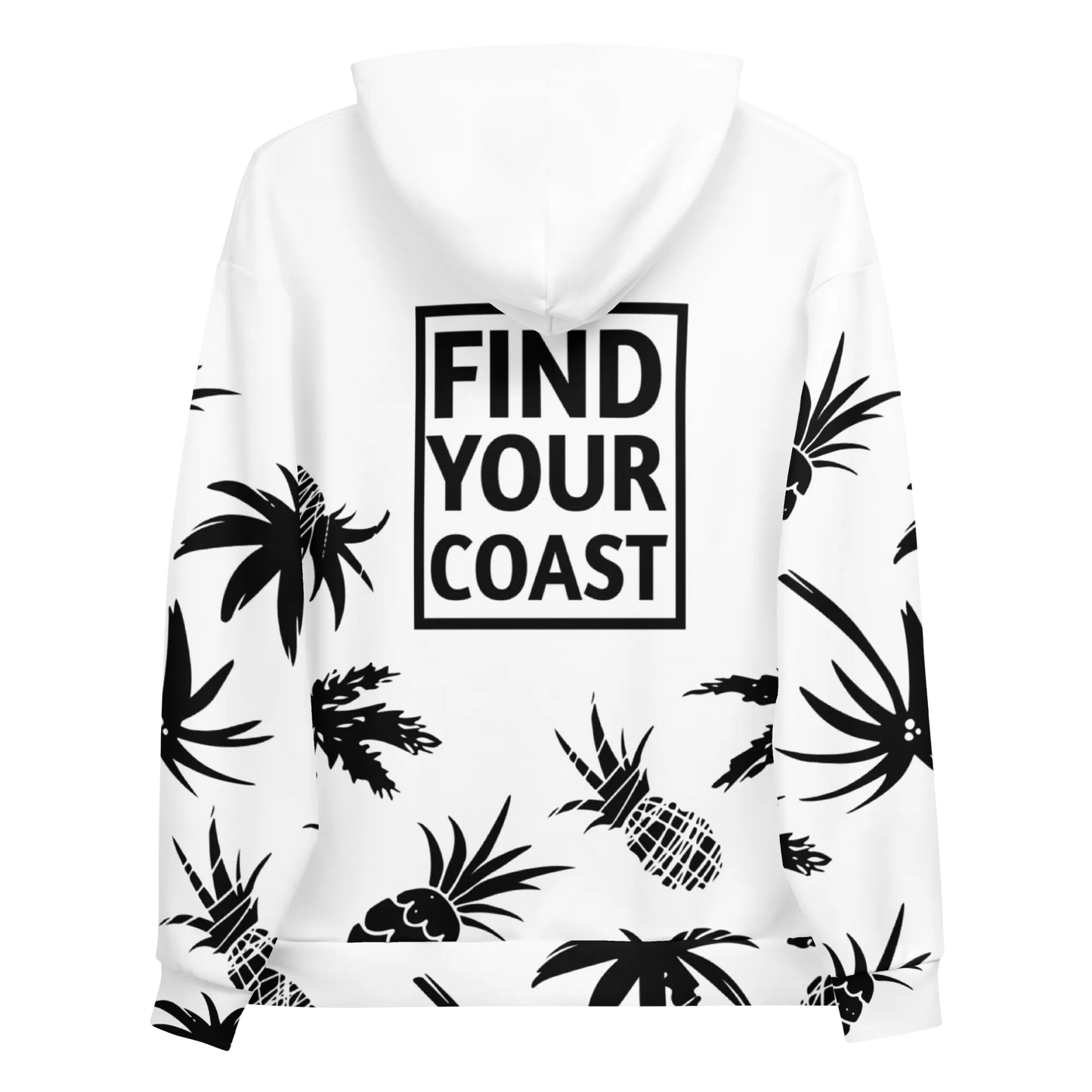 "Find Your Coast®" Coconutty Recycled Hoodie