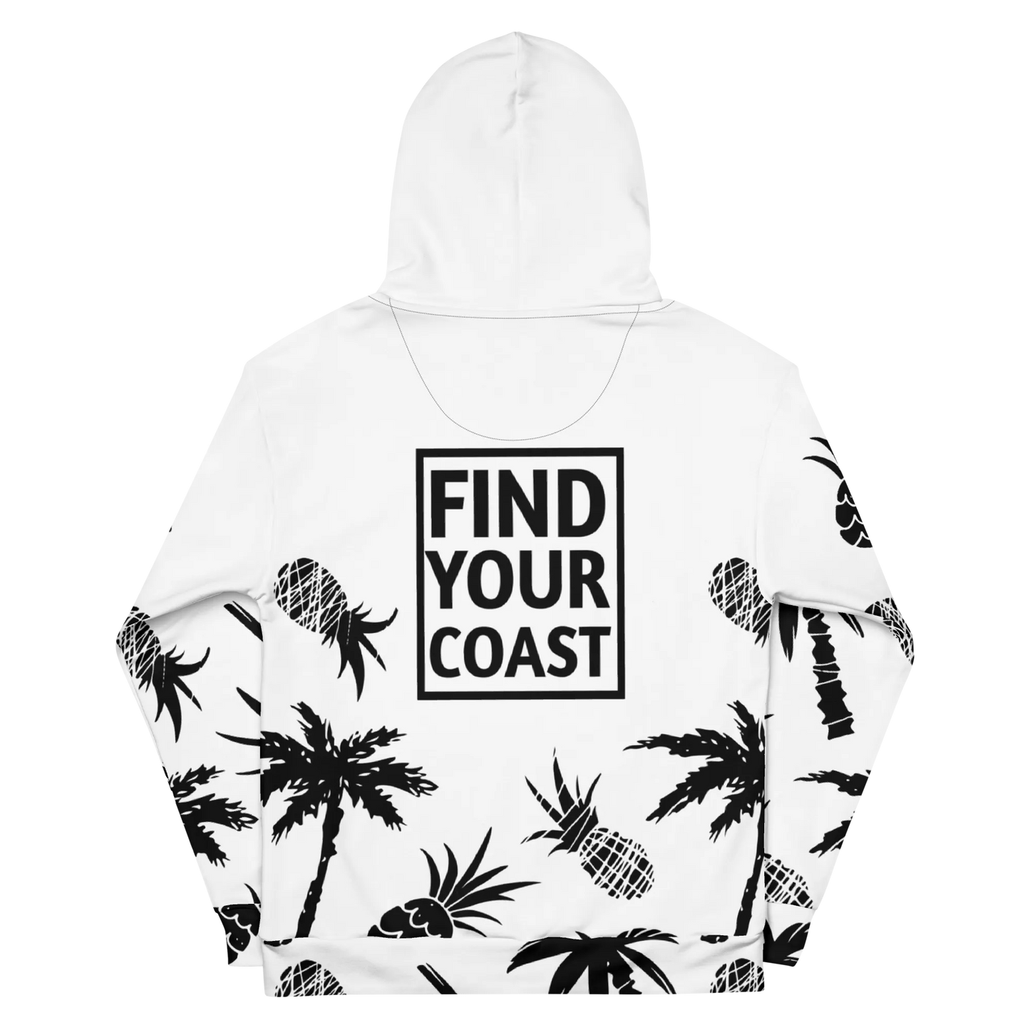 "Find Your Coast®" Coconutty Recycled Hoodie