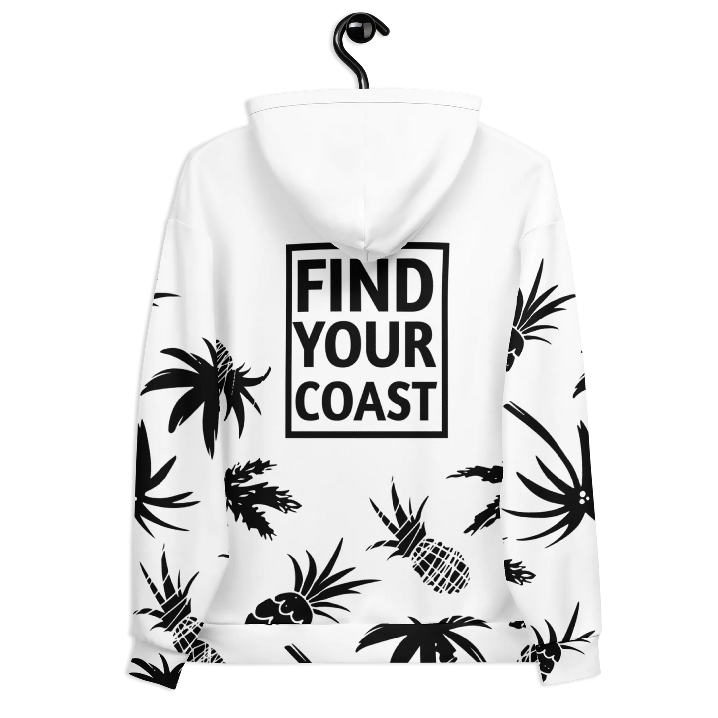 "Find Your Coast®" Coconutty Recycled Hoodie