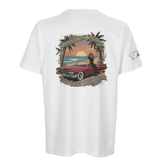 Oversized Streetwear T-Shirt – Summetime – Front- oder Backprint