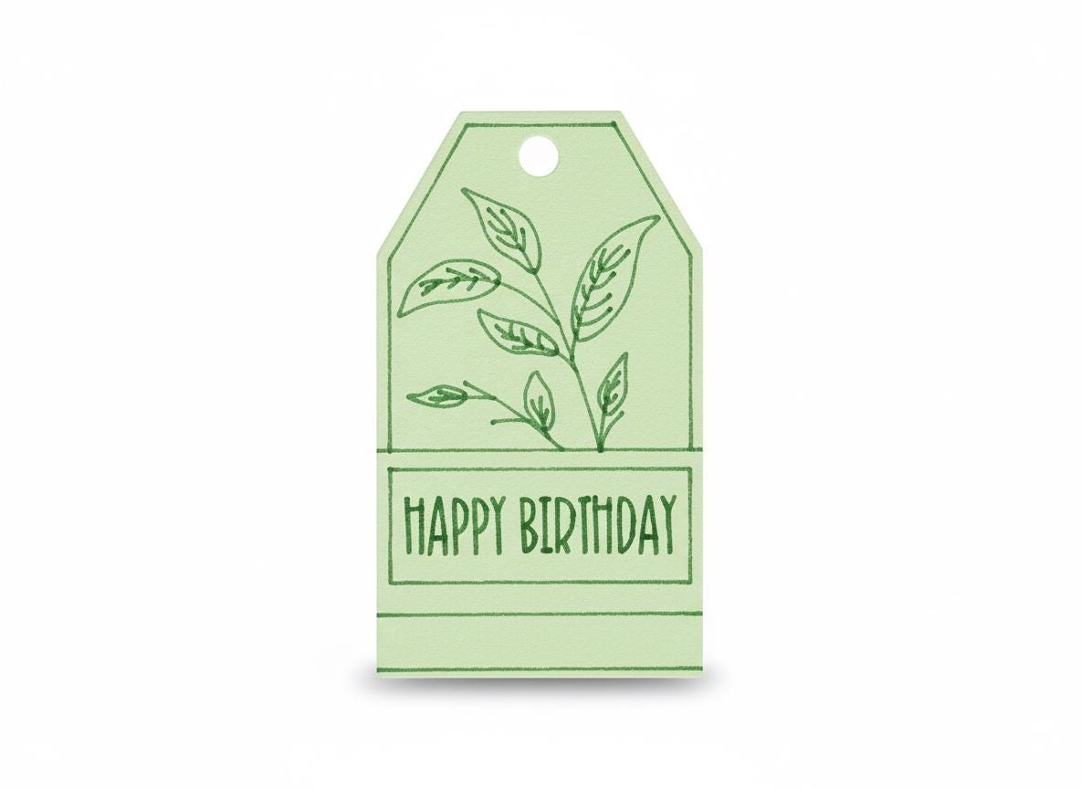 Bunte Geschenkanhänger „Happy Birthday“ aus Karton – Geschenk‑Tags Set für Geburtstagsgeschenke, Party, Verpackung, 13 Stück, versch. Farben