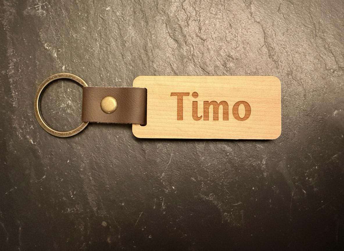 Schlüsselanhänger Holz Du bist die beste Mama / der beste Papa – personalisiertes Geschenk Eltern, Muttertag, Vatertag, Geburtstag, Name