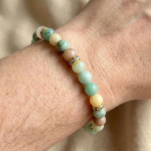 Armband aus Perlen