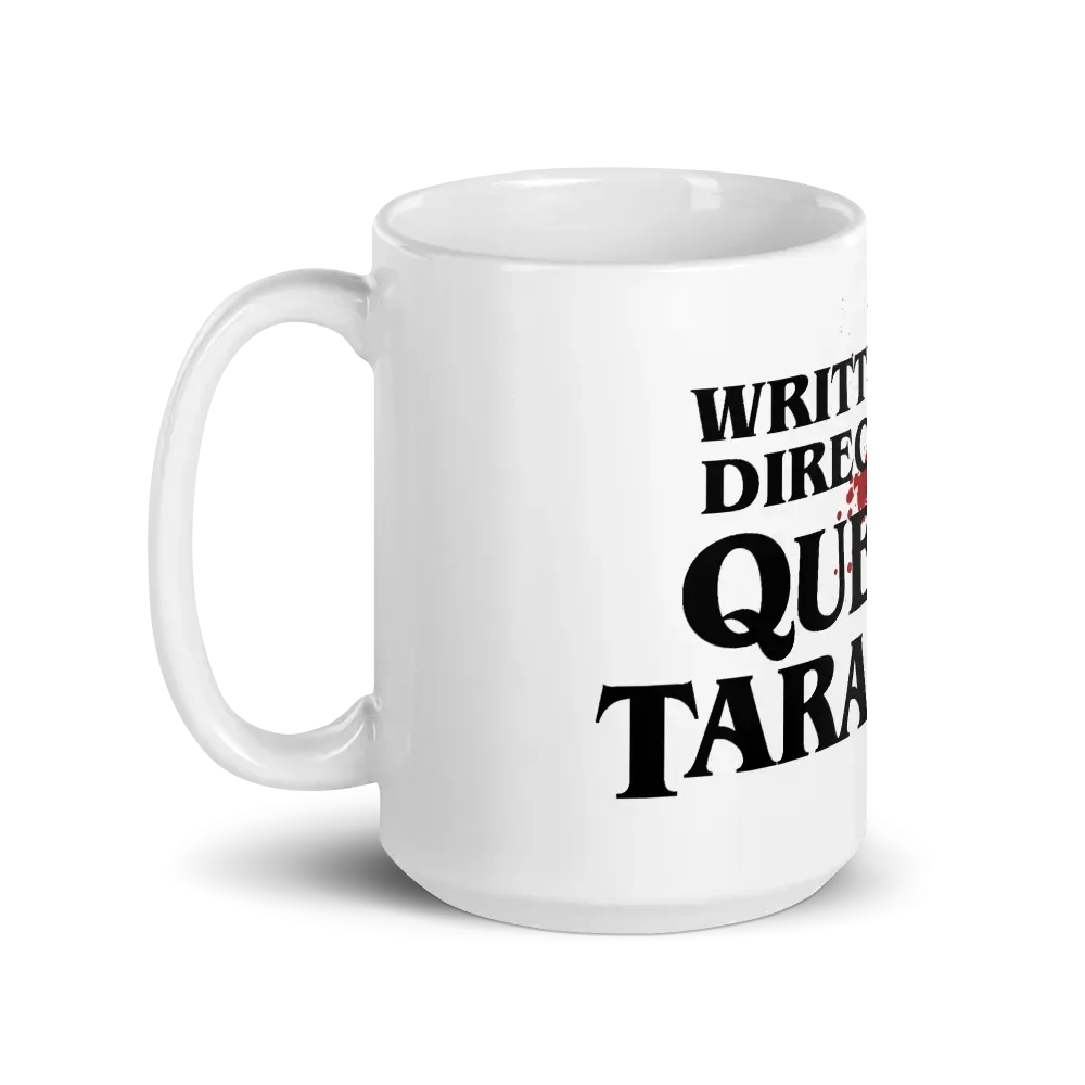 Tasse "Written and Directed by Quentin Tarantino"