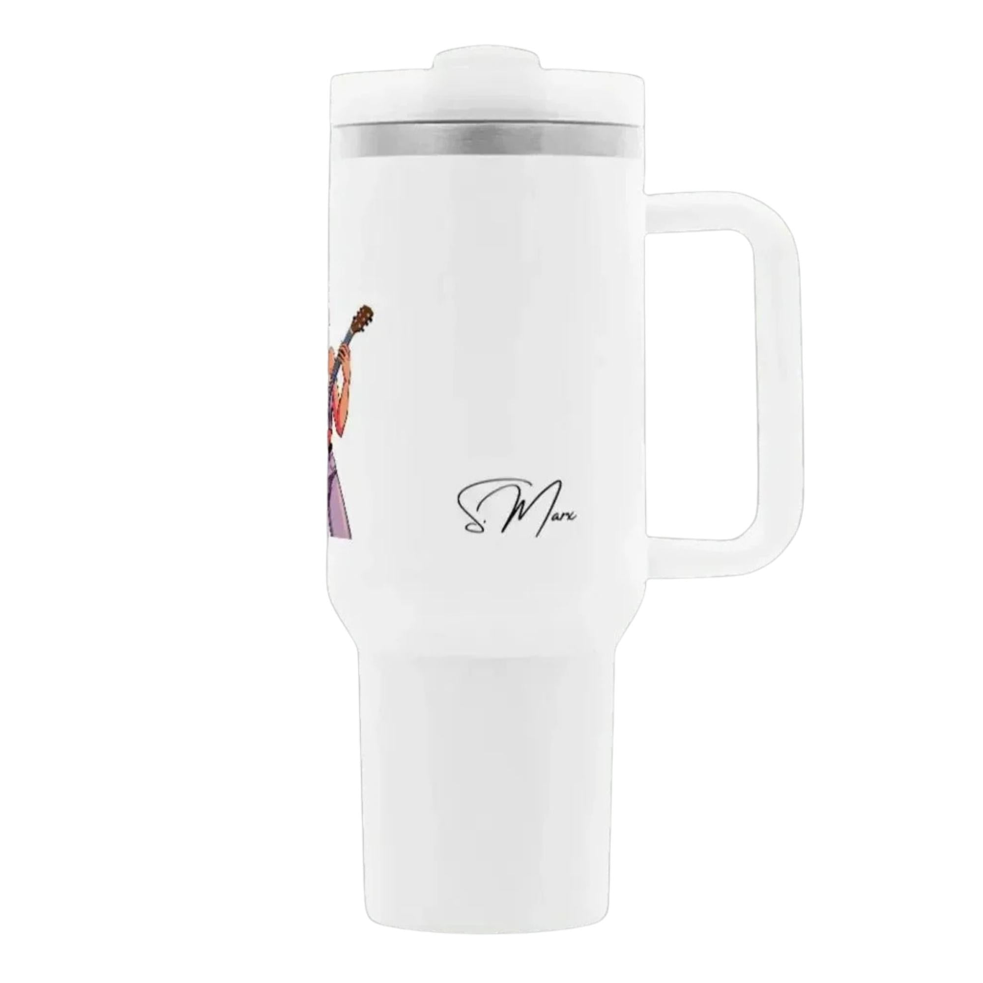 Thermobecher "rock it baby!", warm und kalt