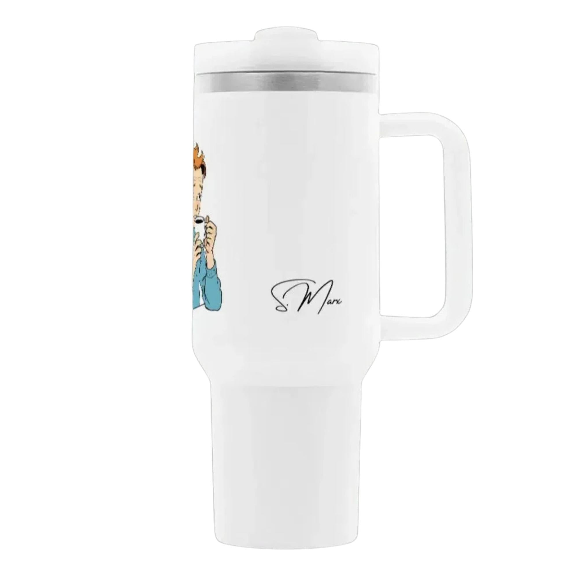 Thermobecher "not my cup of tea", warm und kalt