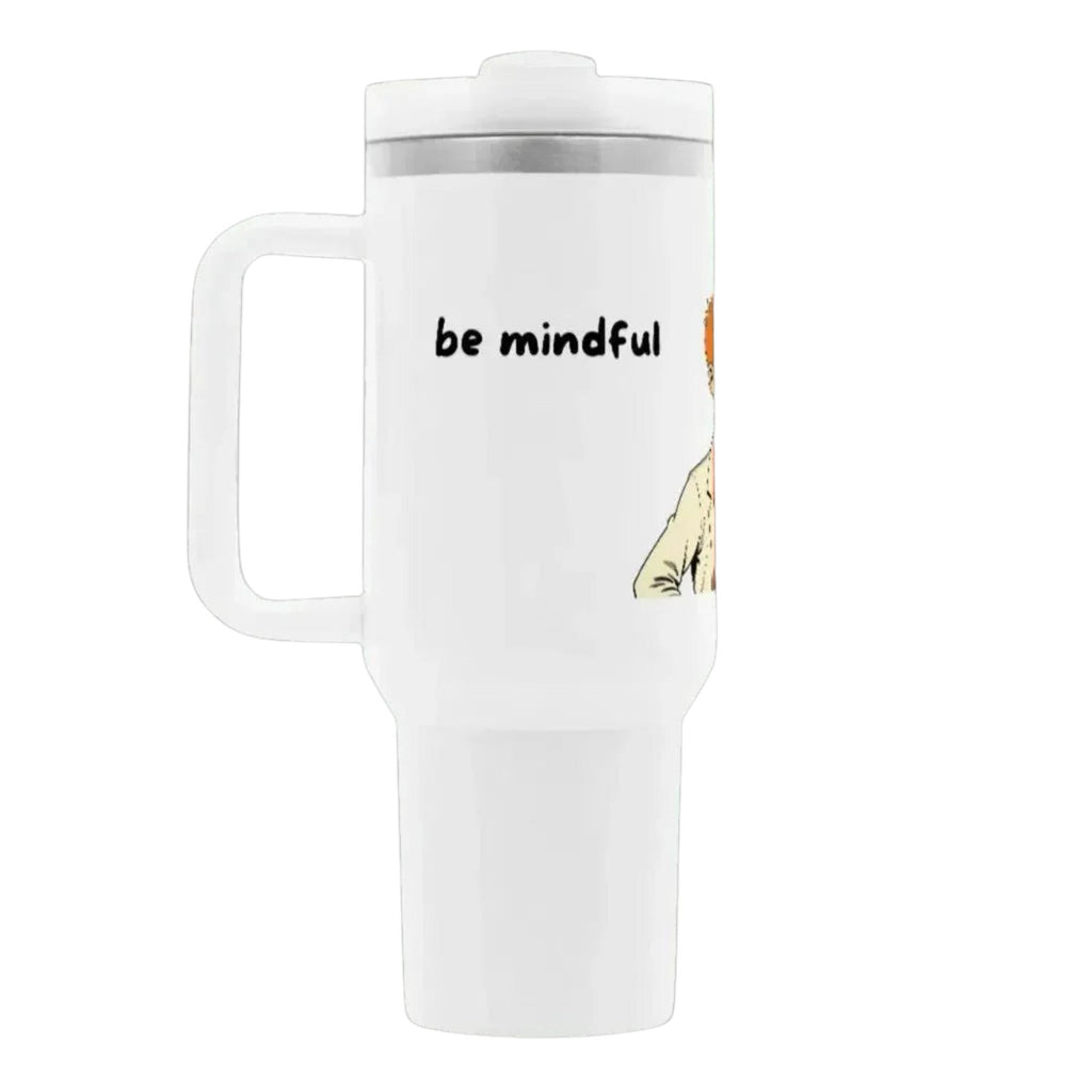 Thermobecher "be mindful", warm oder kalt