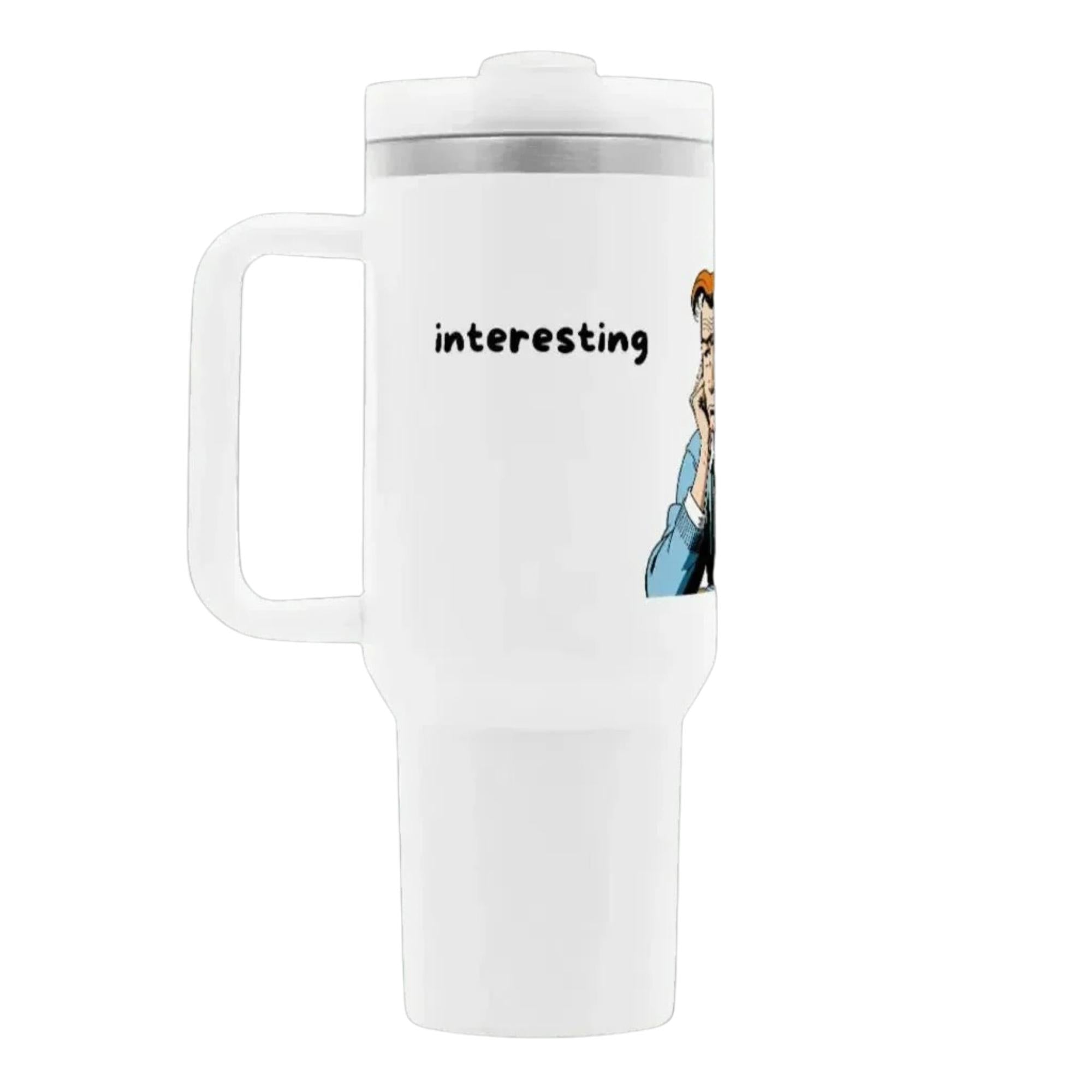 Thermobecher "interesting", warm oder kalt