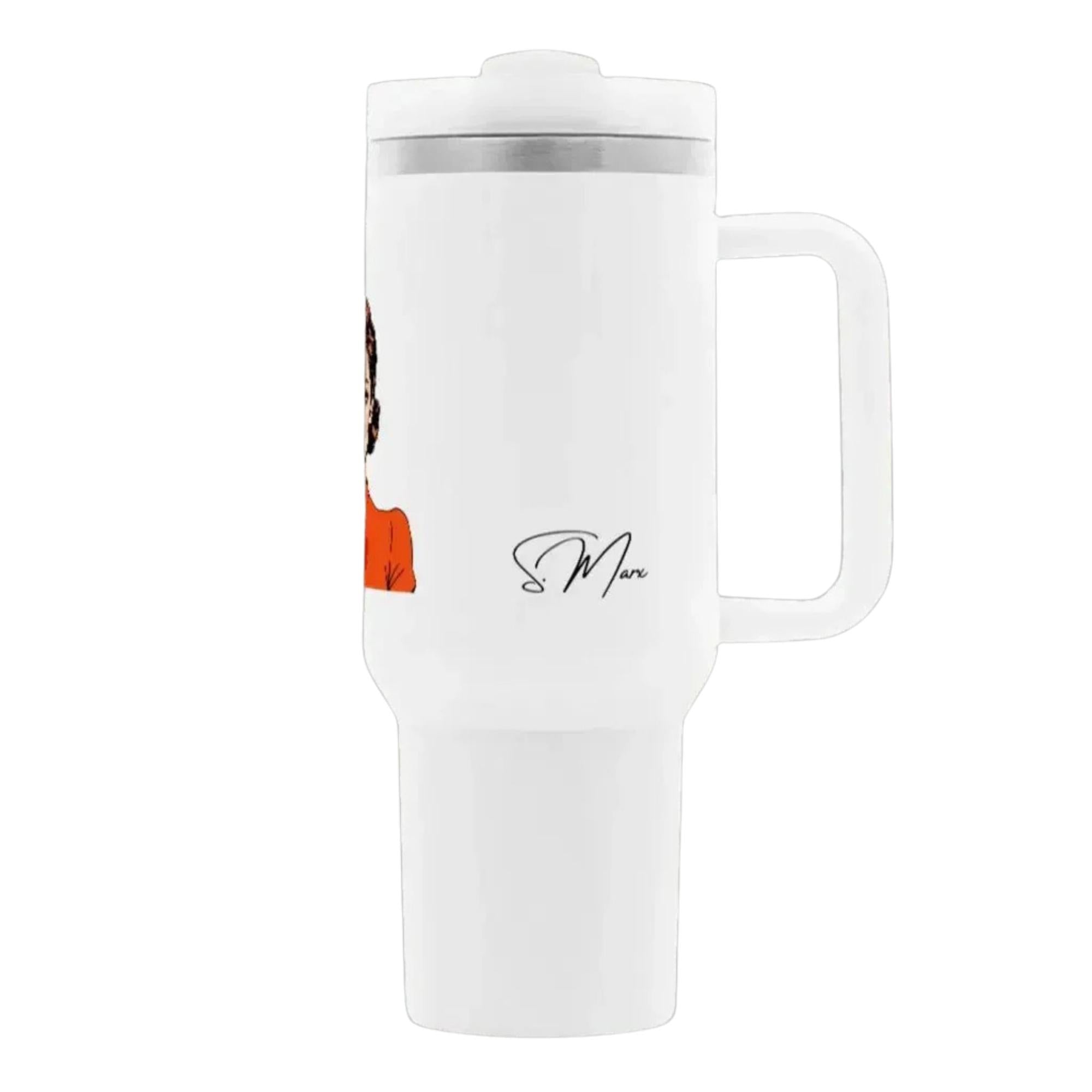 Thermobecher "shhh", warm und kalt