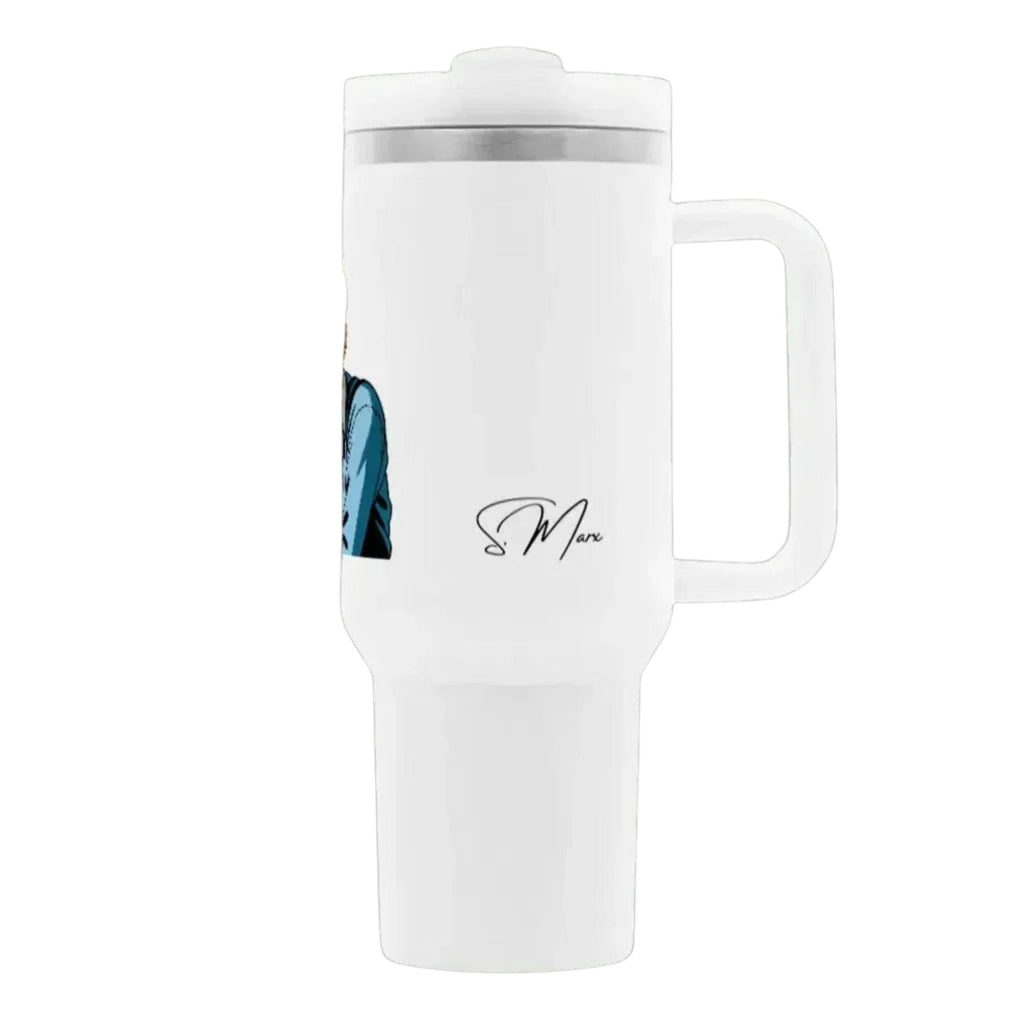 Thermobecher "interesting", warm oder kalt