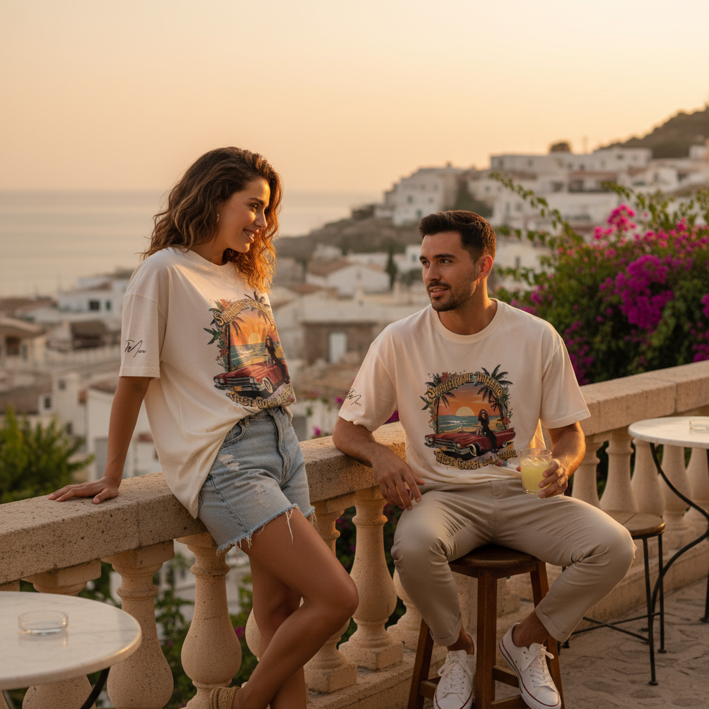 Oversized Streetwear T-Shirt – Premium Baumwolle – Front- oder Backprint