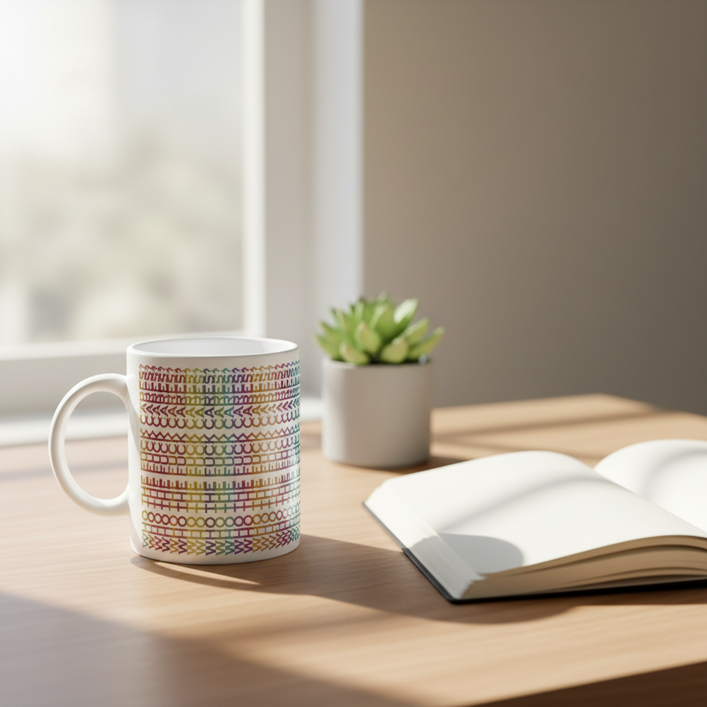 Lustige Tasse mit versteckter Botschaft 'Who the F*** cares?' – Sarkastisches Geschenk für Büro & Alltag