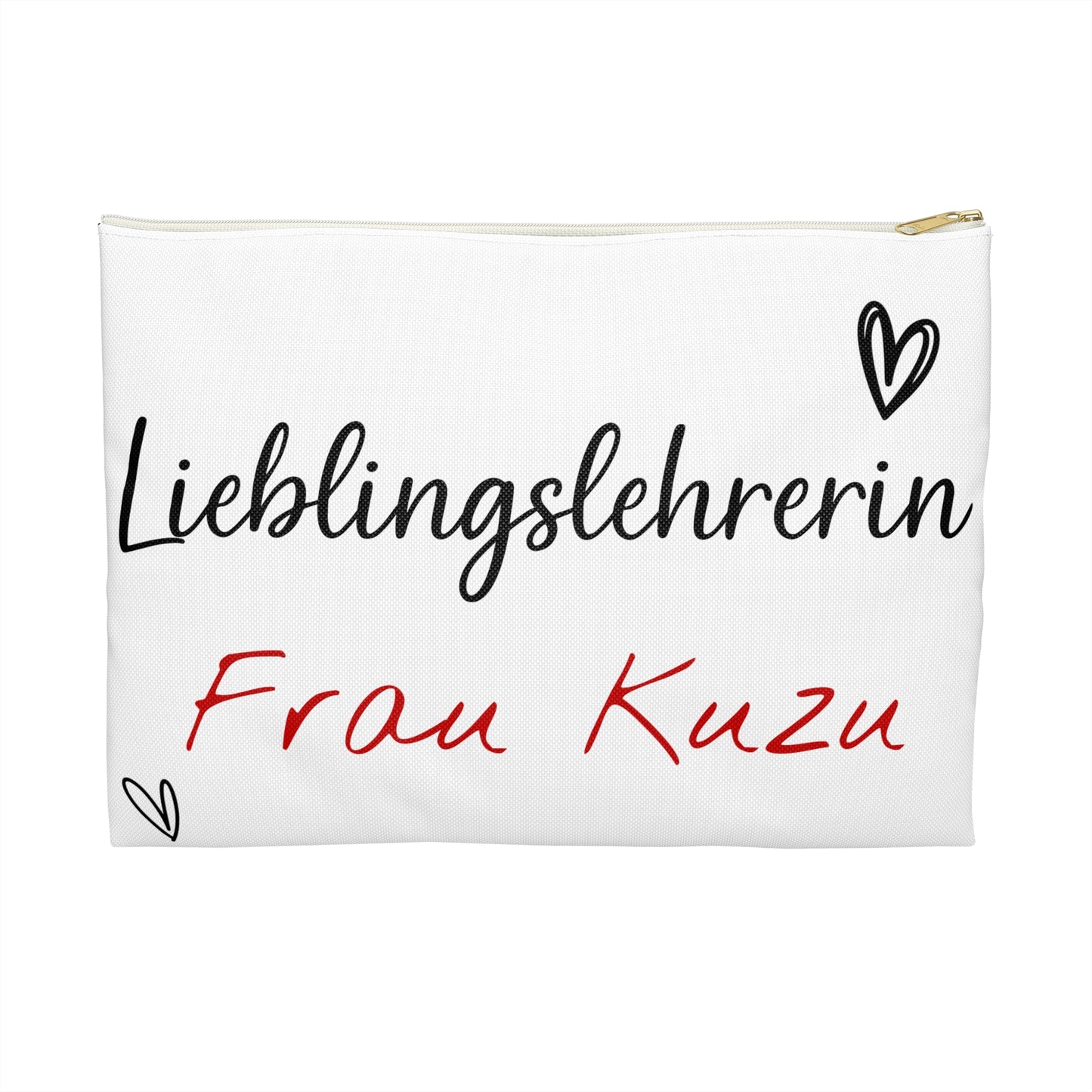 Kosmetiktasche „Lieblingslehrer:in“ | Abschiedsgeschenk für Lehrer:innen