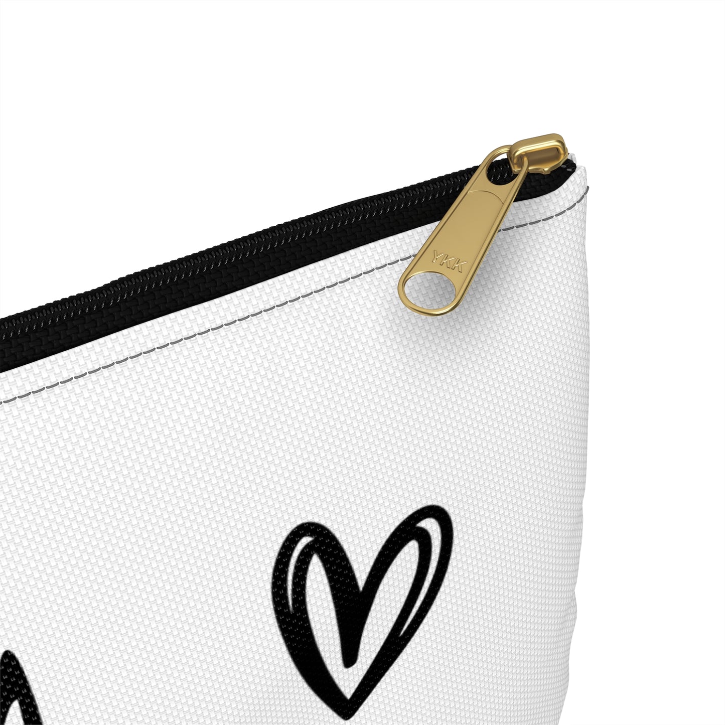 Kosmetiktasche | Personalisierte Tasche mit Namen für JGA und Hochzeit | Makeup Bag mit Schriftzug | Geschenk für Freundin & Brautjungfern