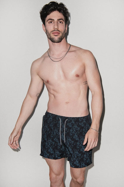 Badehose Tulum Volley Charcoal Haze