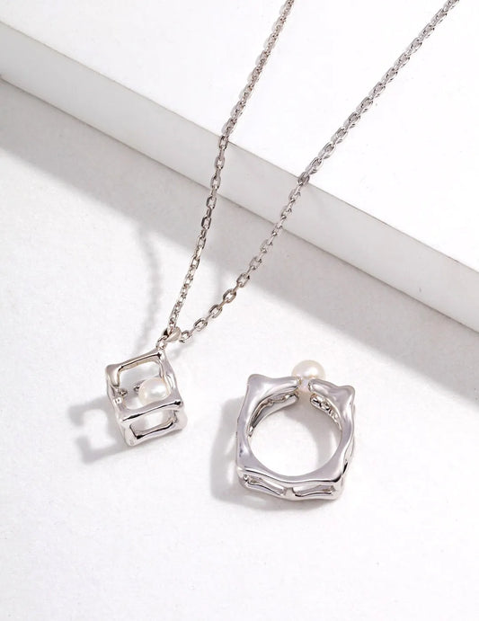 Halskette "Wilhemine", vergoldet oder Silber