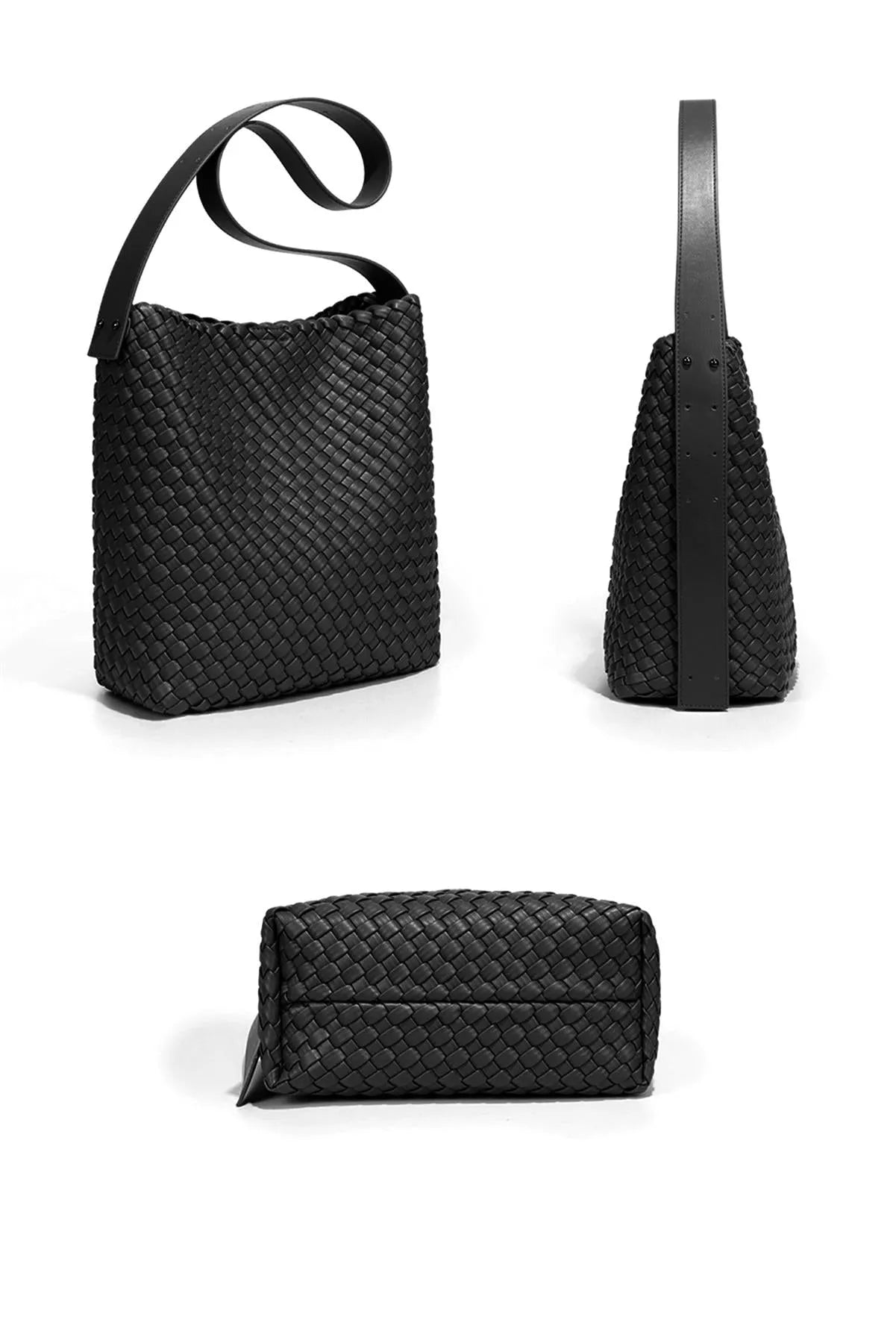 Geflochtene Schulter Handtasche