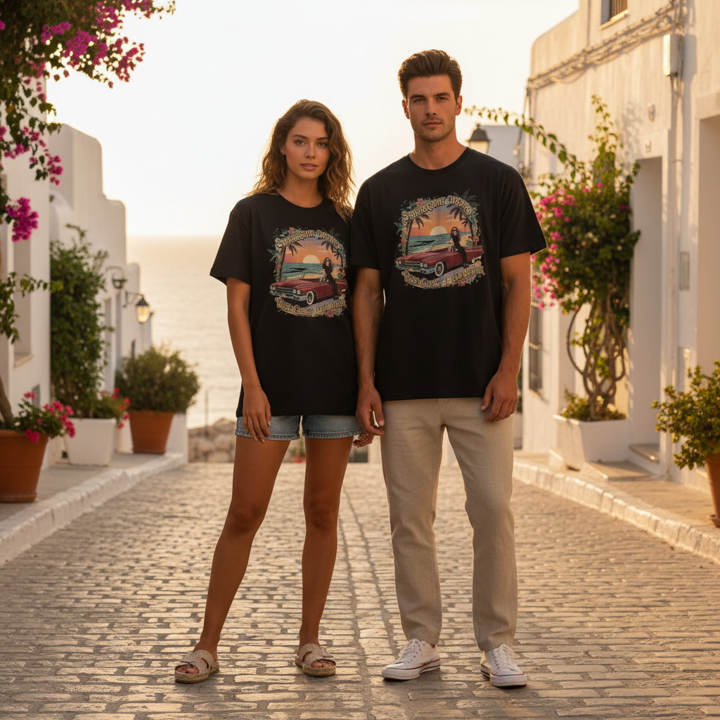 Oversized Streetwear T-Shirt – Premium Baumwolle – Front- oder Backprint