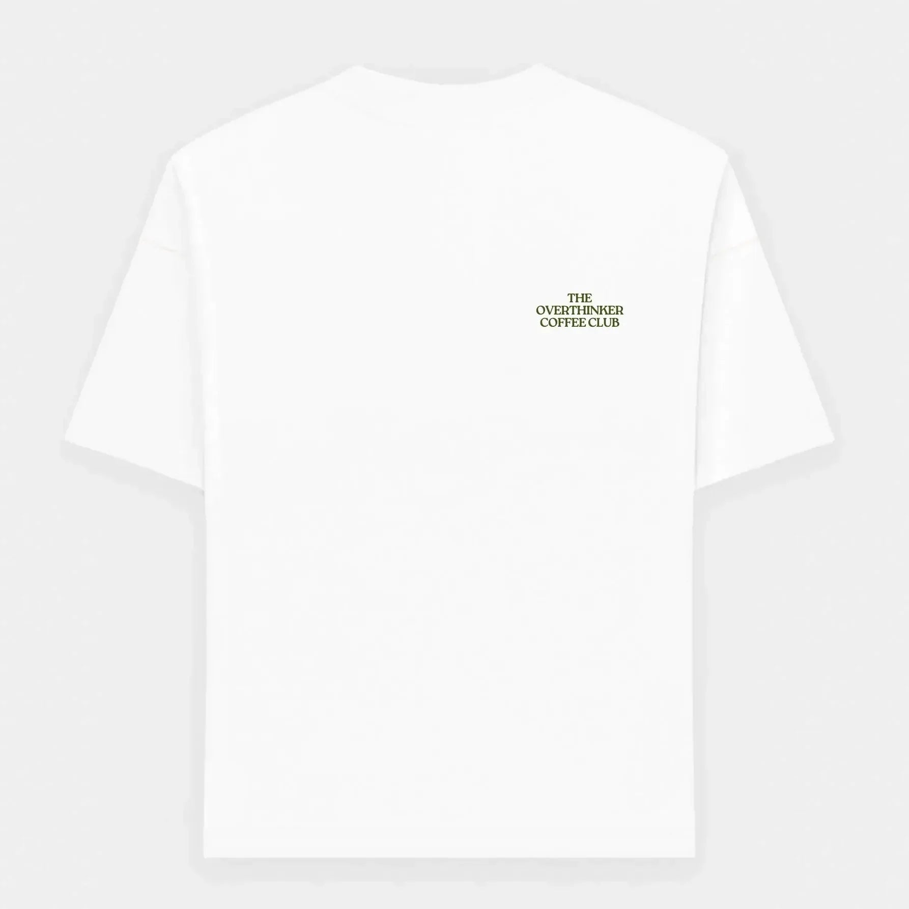 Oversized T-Shirt "the overthinker coffee club"