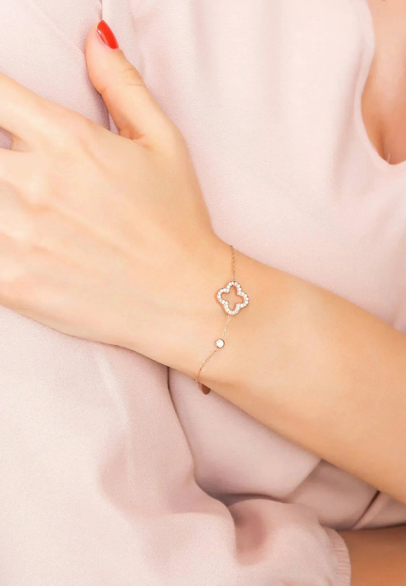 Armband, "Clover"