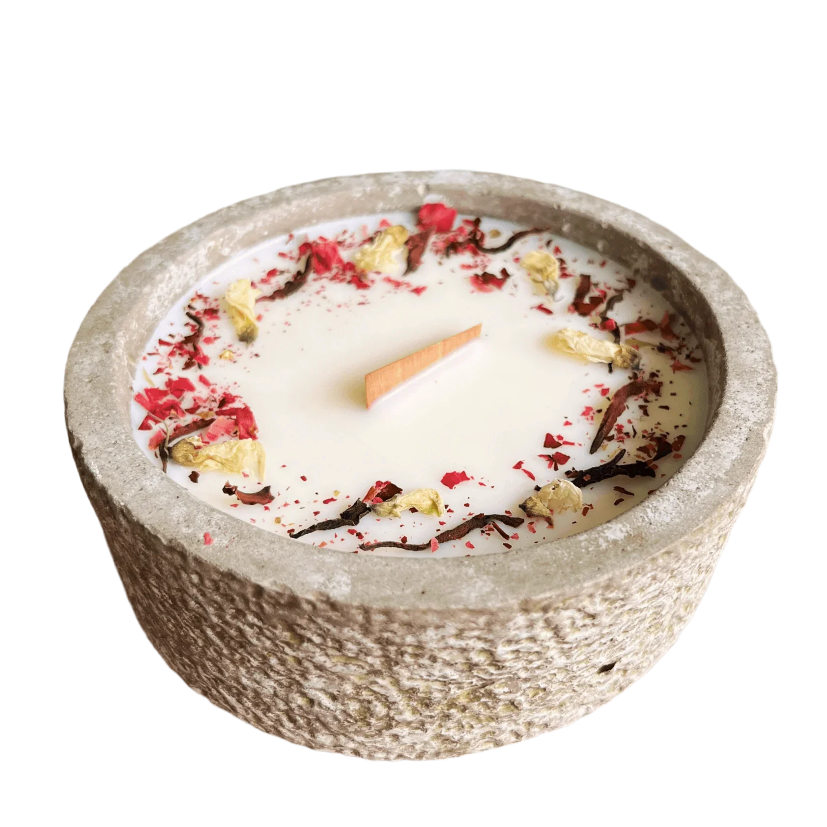 Outdoor Citronella-Betonkerzenset  „Grey - Mugge Schreck“