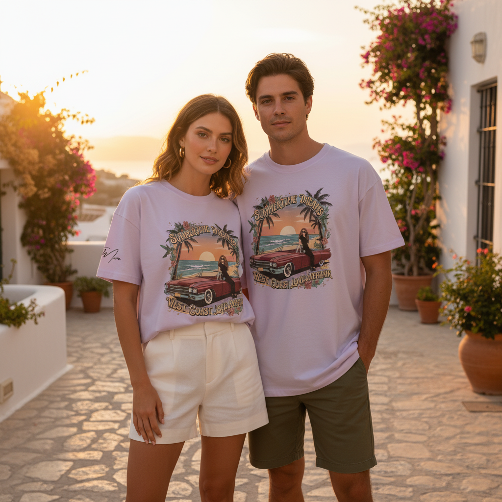 Oversized Streetwear T-Shirt – Premium Baumwolle – Front- oder Backprint
