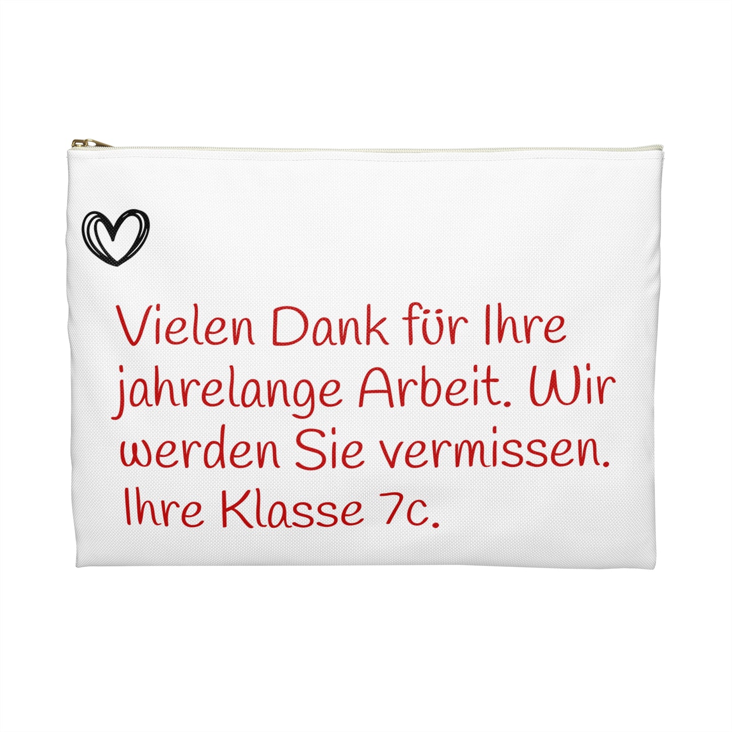 Kosmetiktasche „Lieblingslehrer:in“ | Abschiedsgeschenk für Lehrer:innen