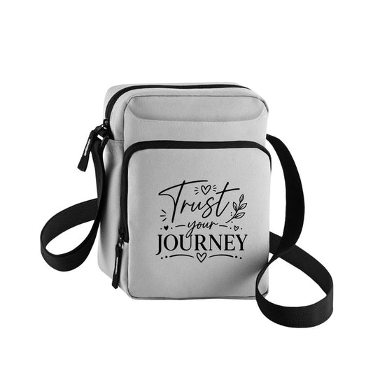 Tasche „Trust Your Journey“ | Bedruckte Schultertasche