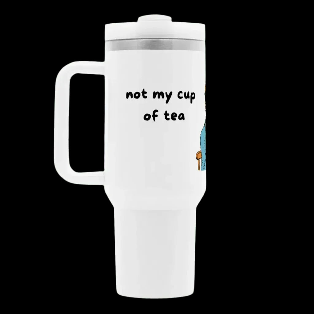 "Thermobecher \"not my cup of tea\" - Mug - flyliving"