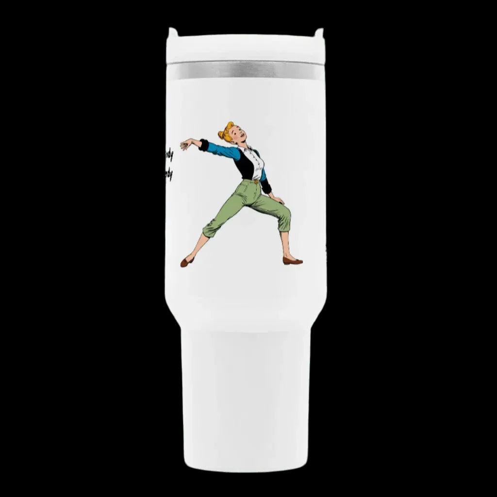 "Thermobecher \"better bendy than trendy\" - Mug - flyliving"
