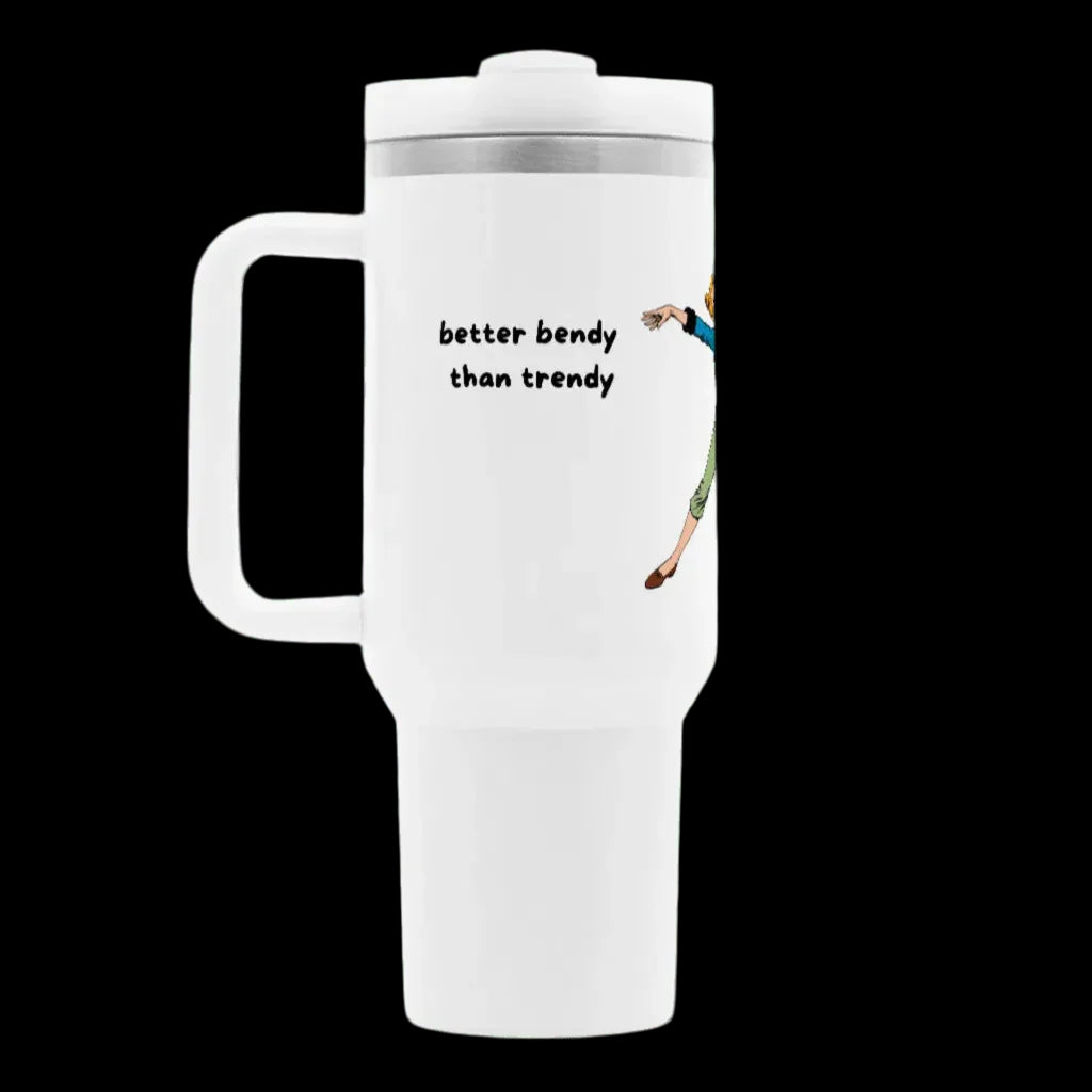 "Thermobecher \"better bendy than trendy\" - Mug - flyliving"