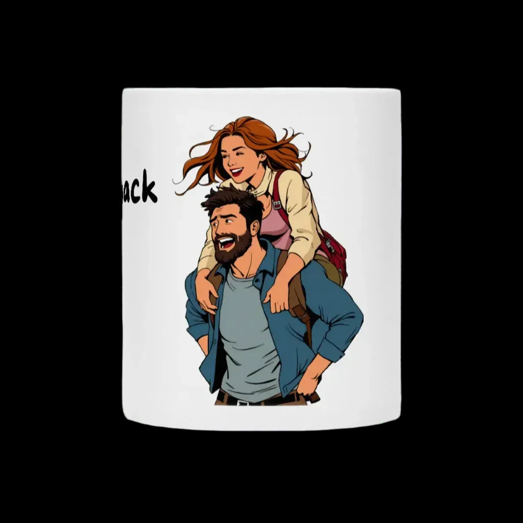 "Tasse \"huckepack\" - Mug - flyliving"
