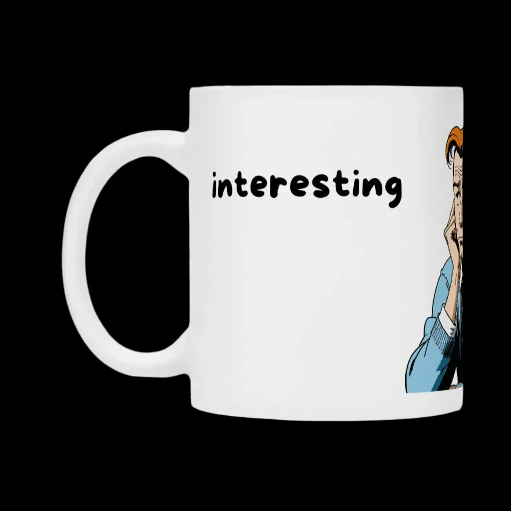 "Tasse \"interesting\" - Mug - flyliving"