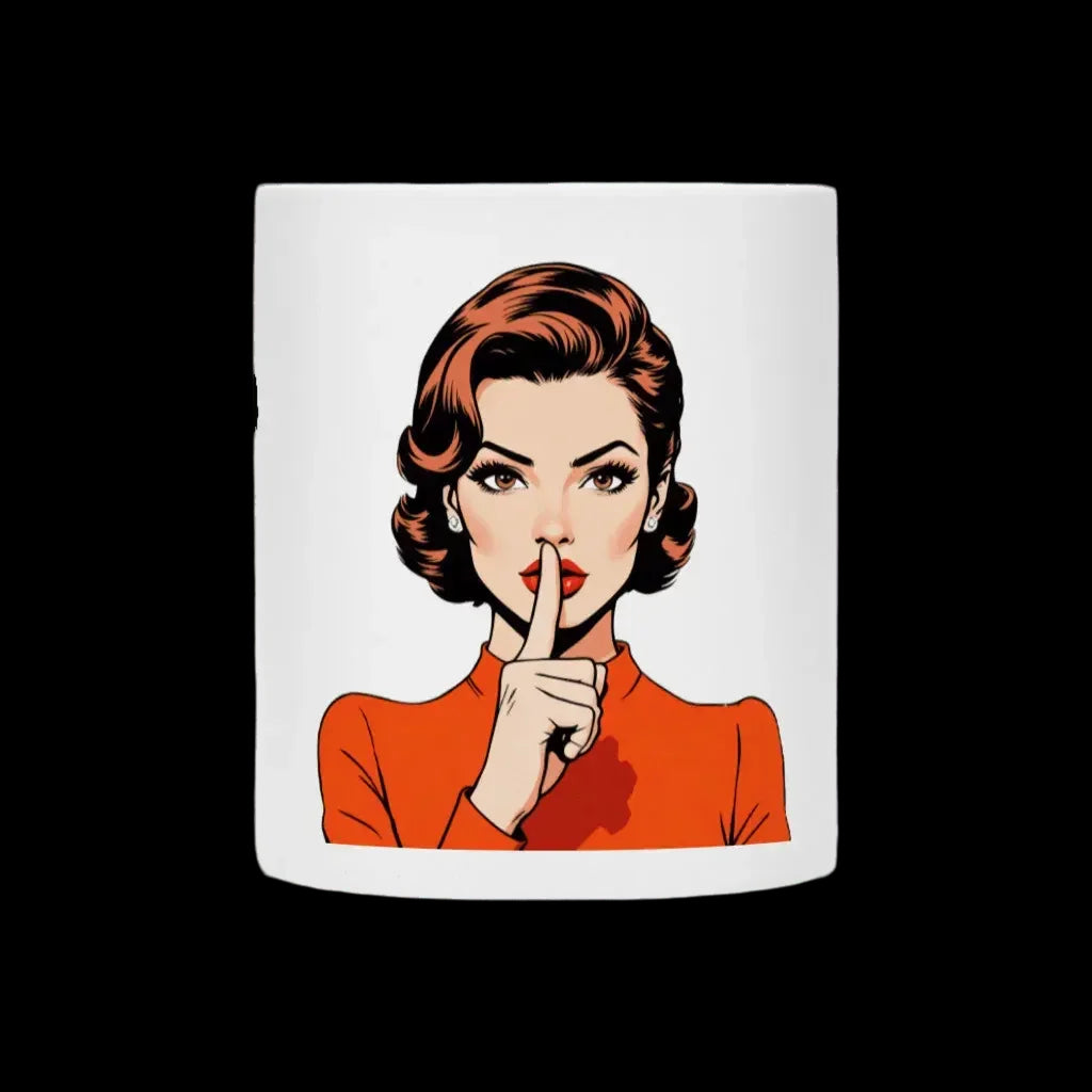 "Tasse \"shhh\" - Mug - flyliving"