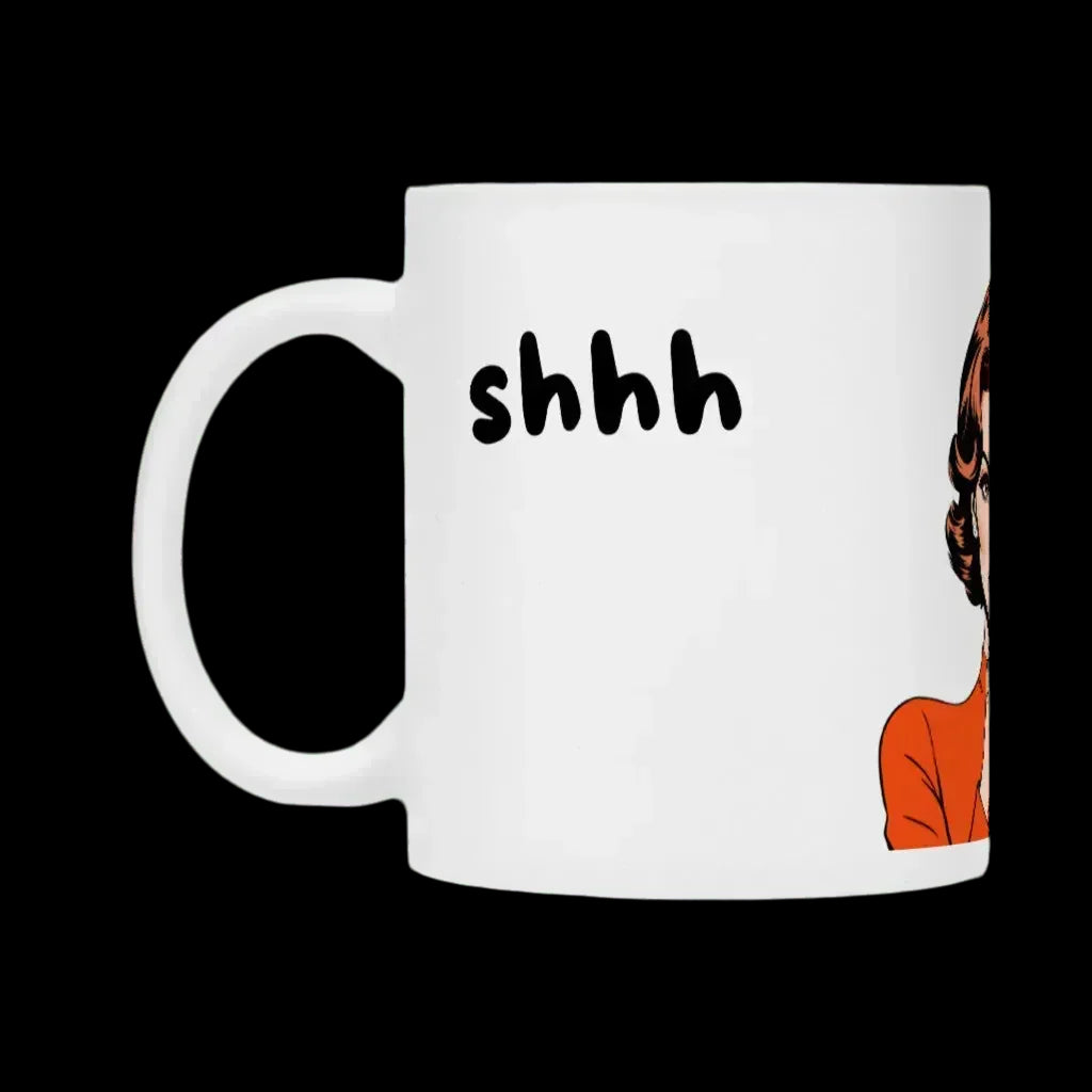 "Tasse \"shhh\" - Mug - flyliving"