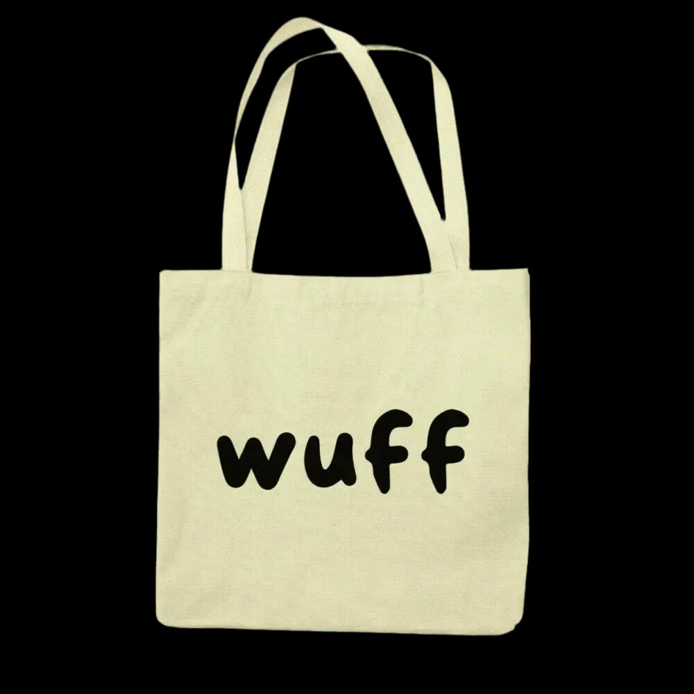 "Jutebeutel \"wuff\" - Bag - flyliving"