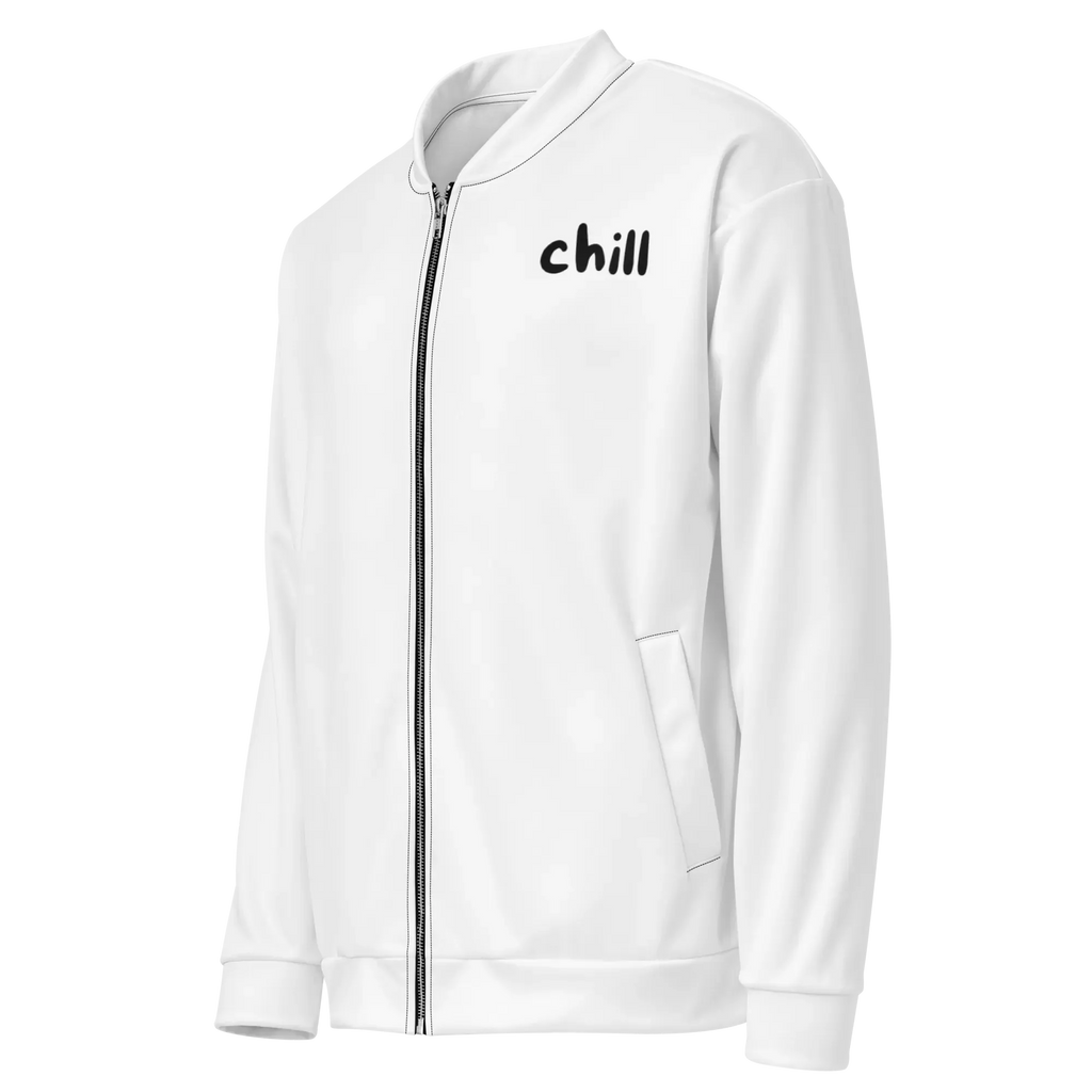 "Chill" Fleecejacke - Dein Statement für Freizeit & Outdoor - Schwarz - flyliving