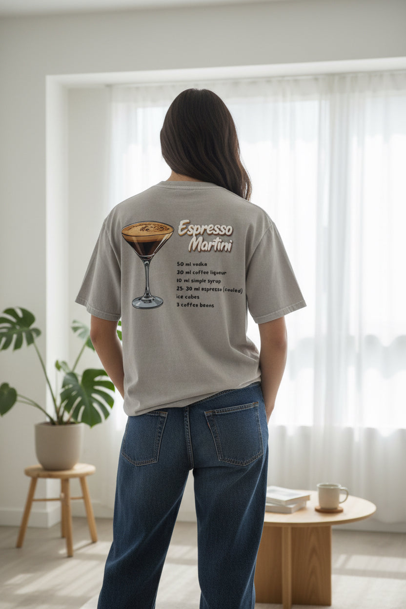 Oversized Shirt "Espresso Martini"