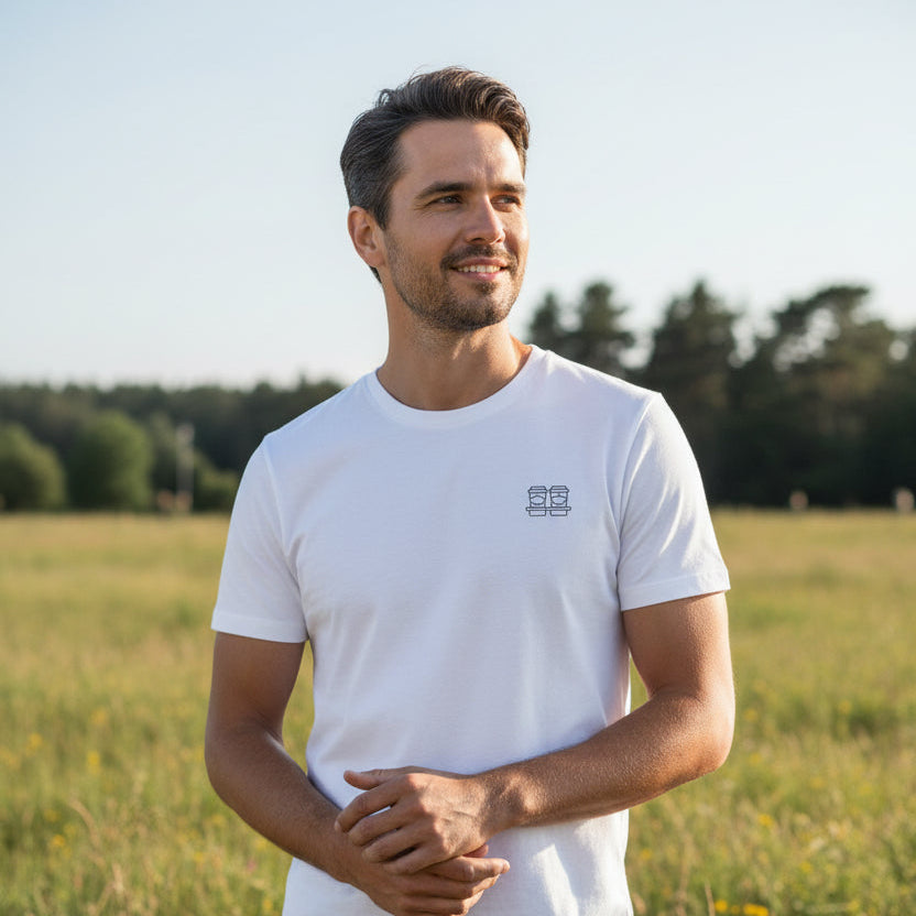 coffee love T-Shirt | 100% Baumwolle | Lässiger Unisex Fit