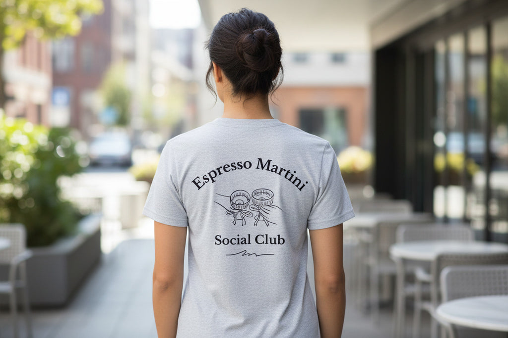 T-Shirt "Espresso Martini", unisex, verschiedene Farben