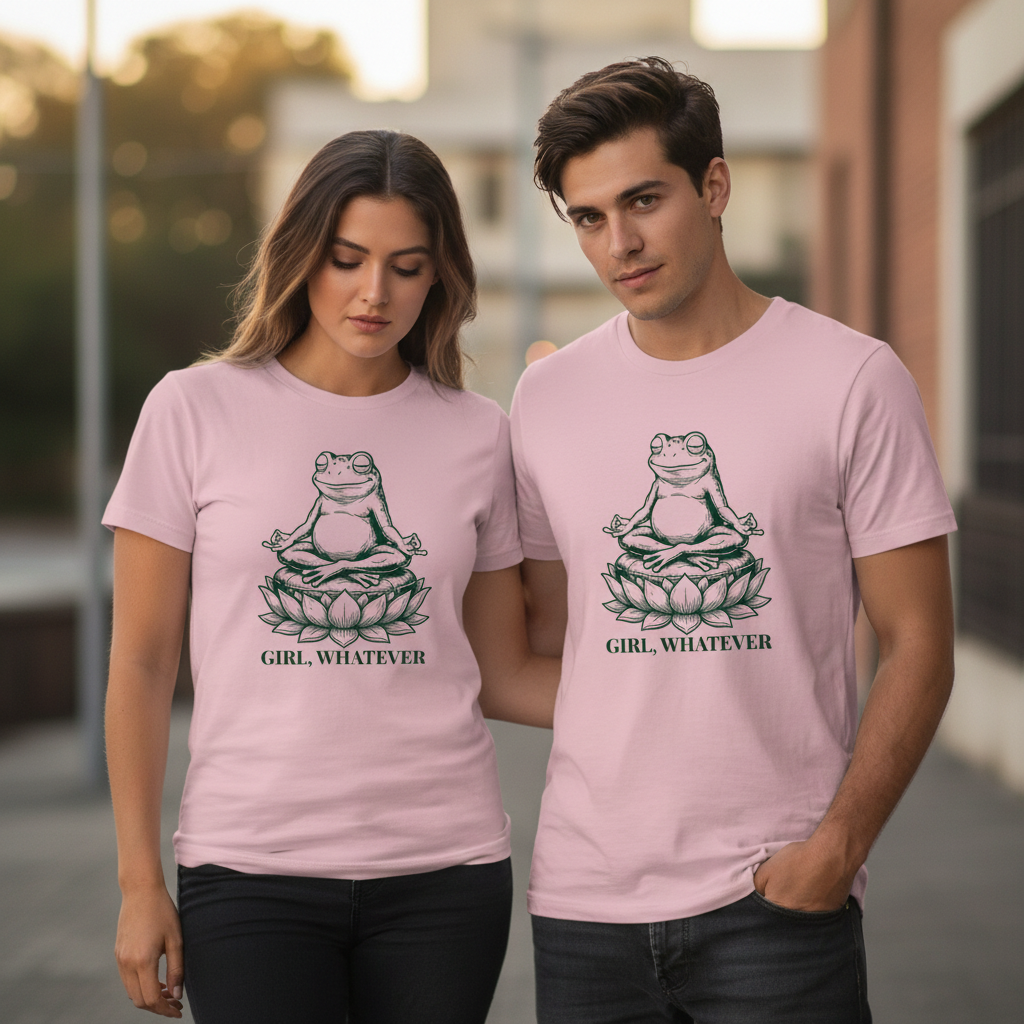 Sarkastisches Frosch T-Shirt – Gesellschaftskritisches Humor Design