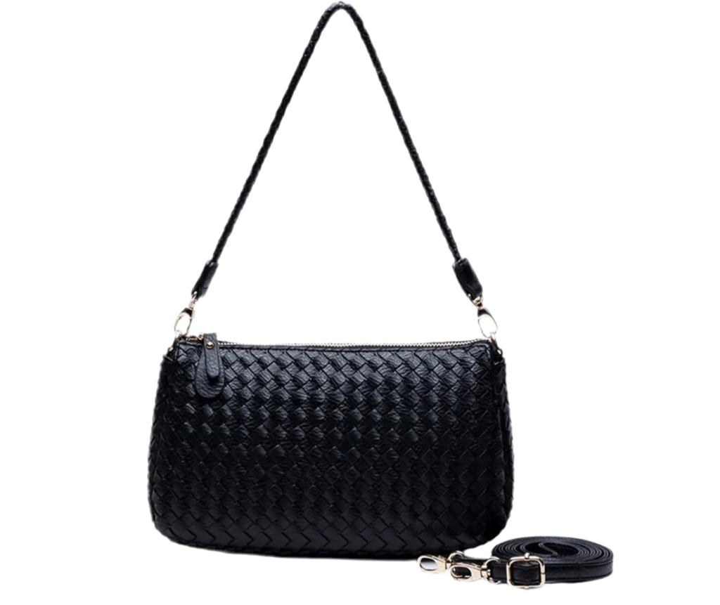 Geflochtene Schulter Handtasche, klein