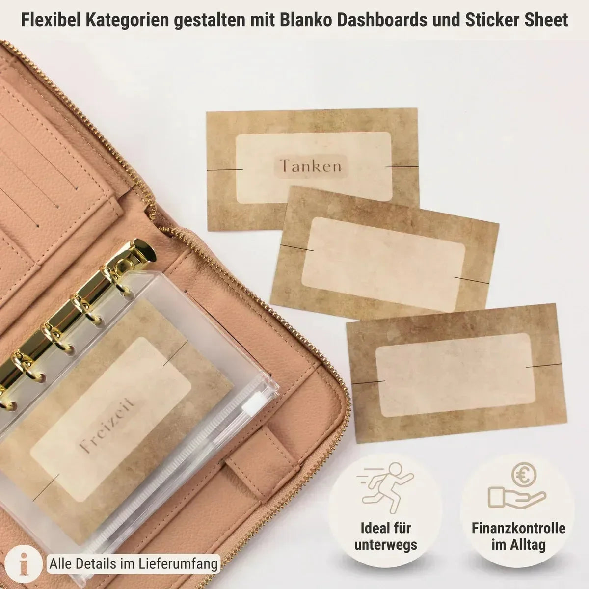 Klarsichthüllen mit Zippverschluss (A7 / 4x)
