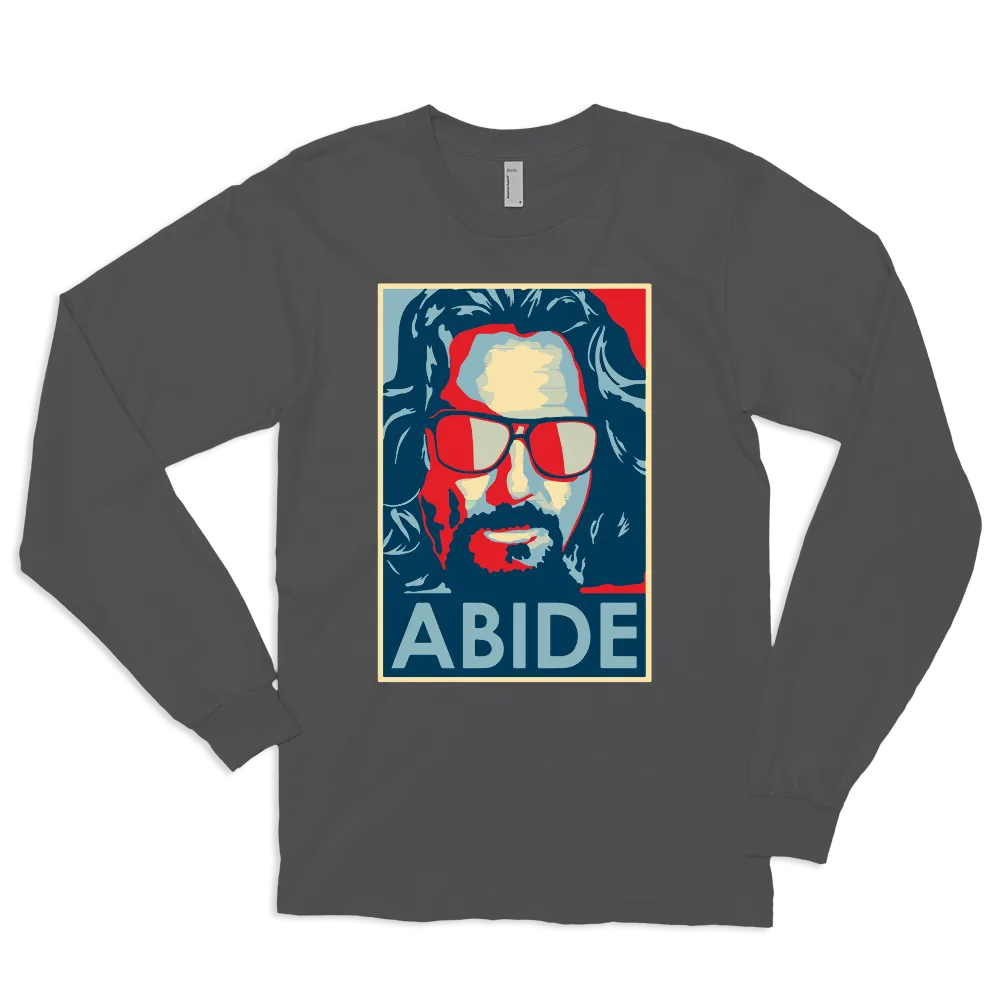 Big Lebowski Abide langärmiges T-Shirt