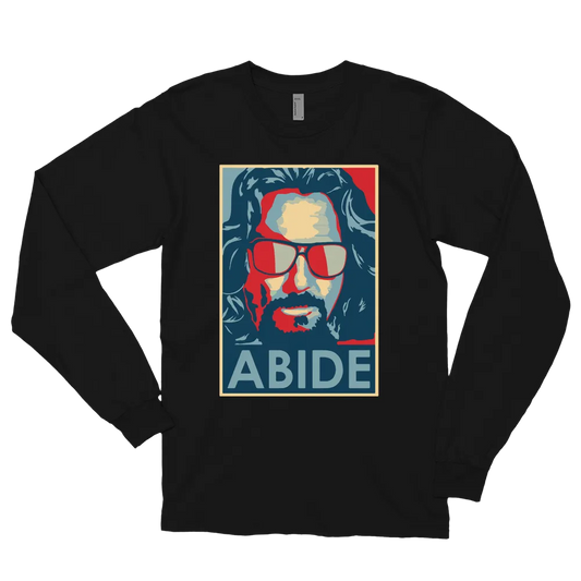 Big Lebowski Abide langärmiges T-Shirt