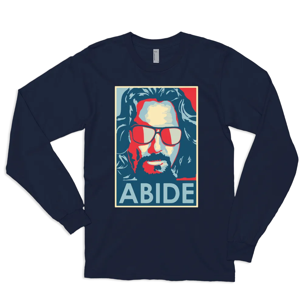 Big Lebowski Abide langärmiges T-Shirt