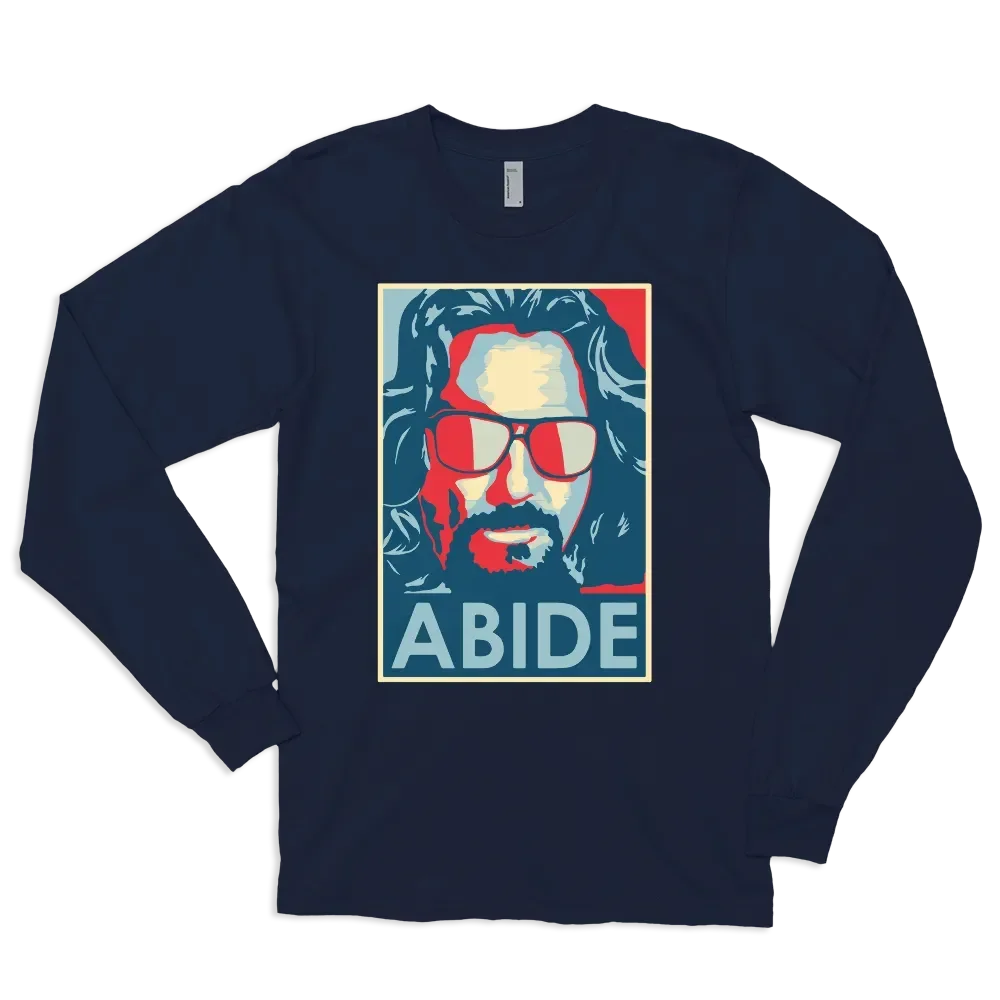 Big Lebowski Abide langärmiges T-Shirt
