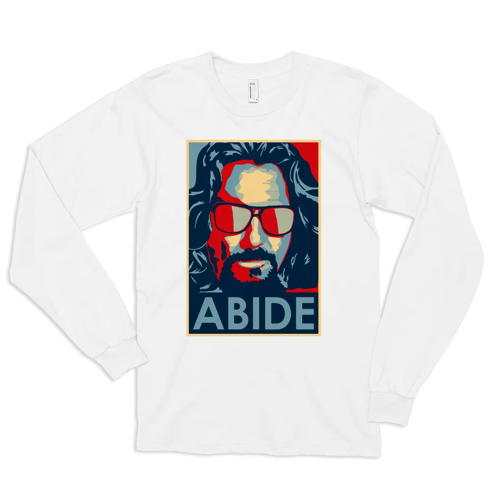 Big Lebowski Abide langärmiges T-Shirt
